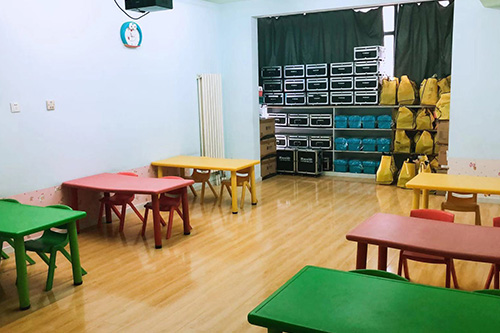 乐博乐博机器人教育教室环境展示
