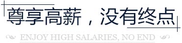 尊享高薪资，没有终点