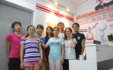 广州静物摄影培训学员合影