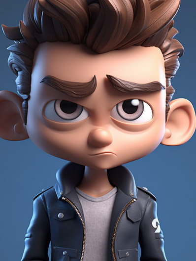 Maya角色建模人物